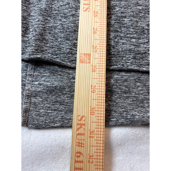 Calvin Klein Jeans Womens Heathered Gray High-Low Hem T-Shirt M Size - Picture 2 of 10